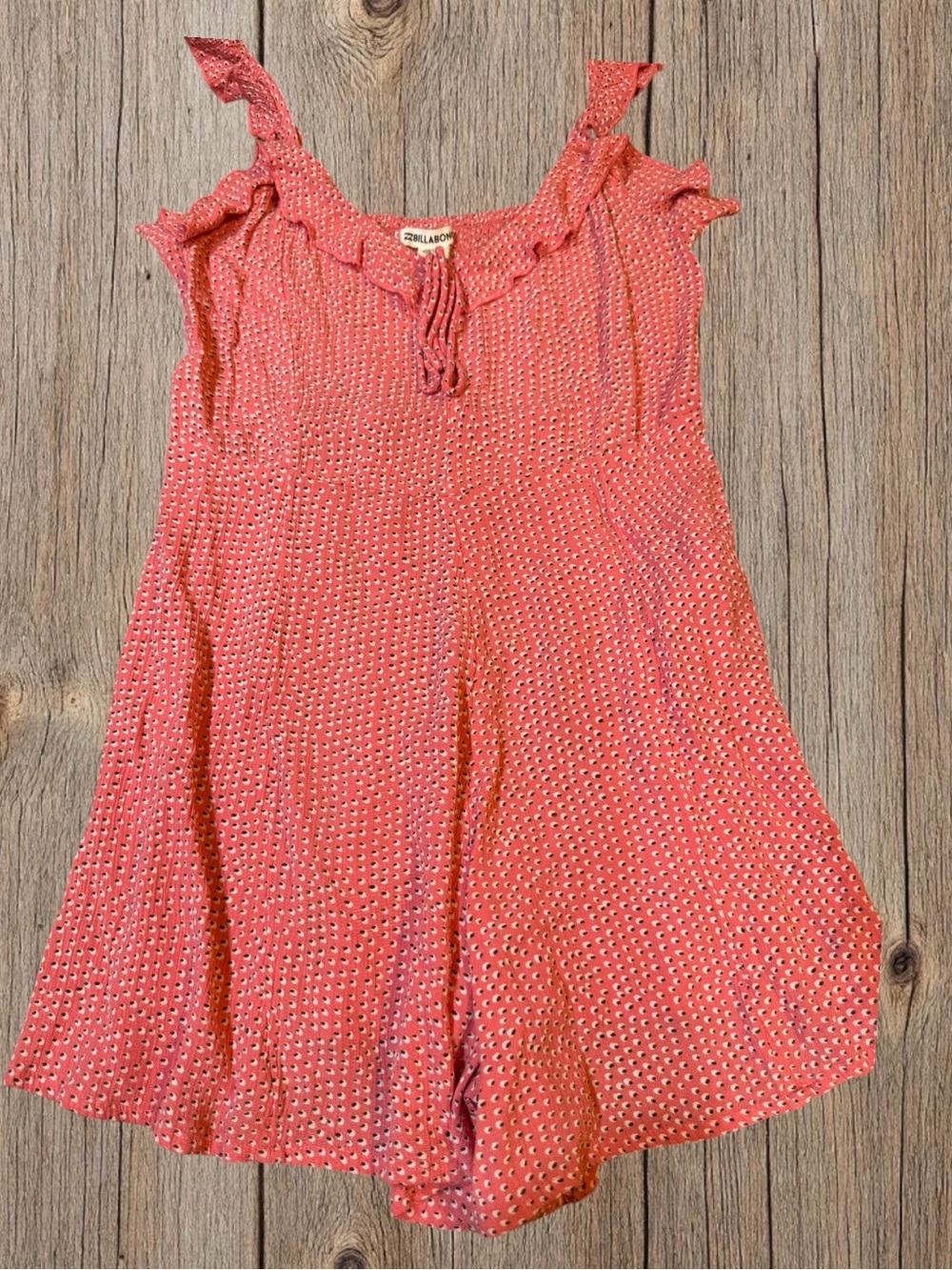 Billabong Coral Knit Sundress with Subtle Print - Picture 3 of 16